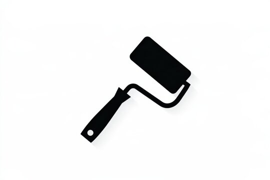 Black stylized arrow points upward and right