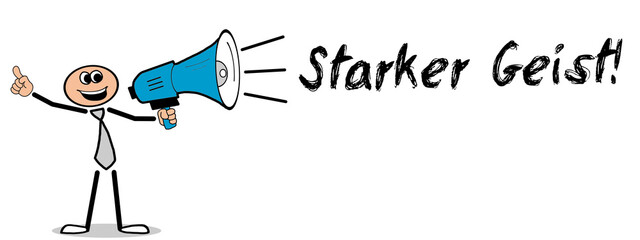 Obraz premium Starker Geist 