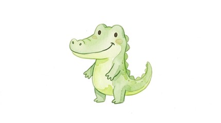 Obraz premium Cute Funny Animal Character Vector Illustration – Creative Cartoon Mascot Design for Children's Books, Branding, and Prints