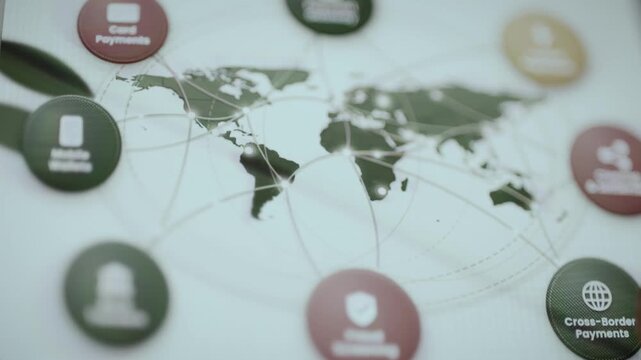 Global payment map connects cross border services