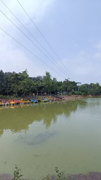 Ghaziabad , india - Water lake , A picture of water lake in city forest ghaziabad 27 september 2026