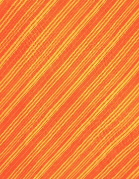 diagonal pattern on the yellowish orange fabric fibers