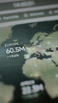 European transaction metric rises to 60.5M