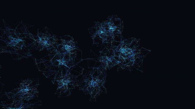 Evolving digital data lattice and clustered processing nodes