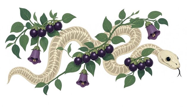 Belladonna   Skeleton Snake