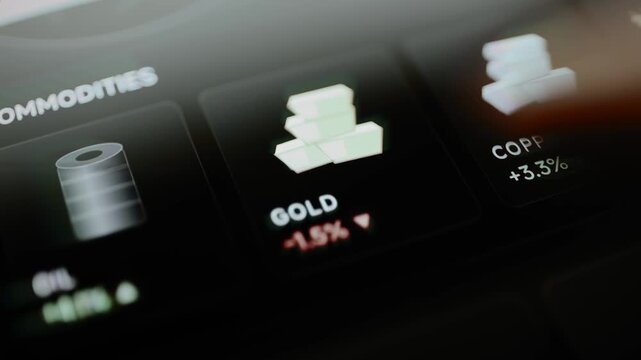 Commodity tiles contrast falling gold and rising copper
