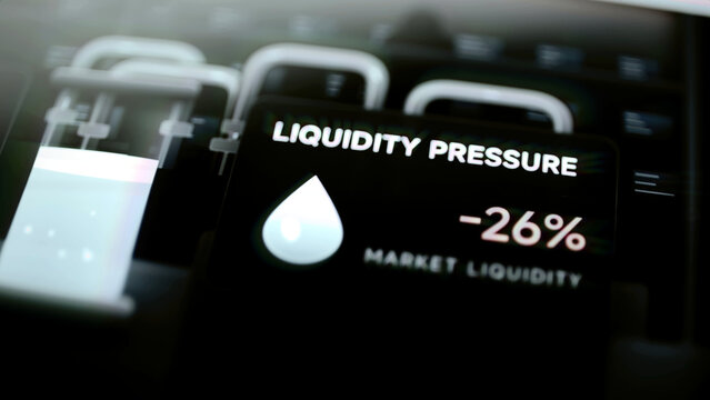 Liquidity Pressure at minus 26 percent