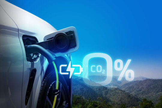 The concept of using electric vehicles helps protect the environment and preserve the planet.