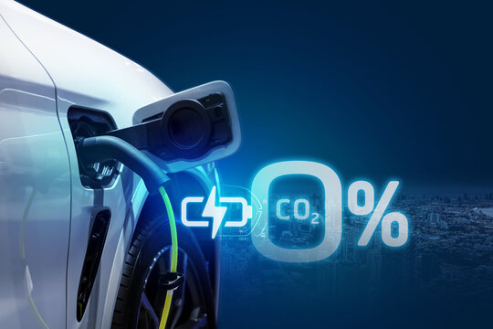 The concept of using electric vehicles helps protect the environment and preserve the planet.