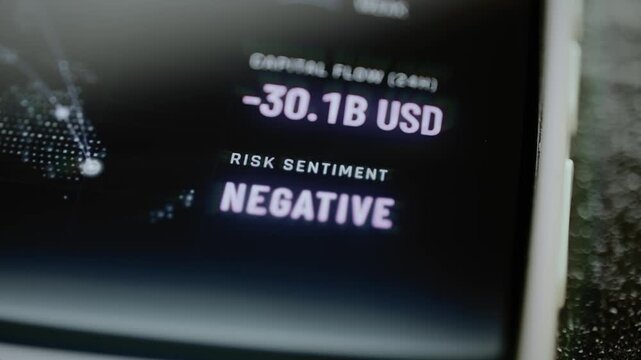 Capital flow remains negative across changing billion-dollar readings