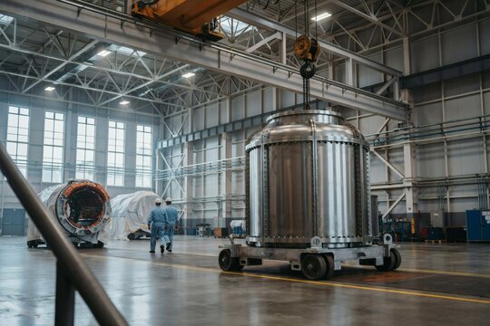 Small modular reactor module in the factory