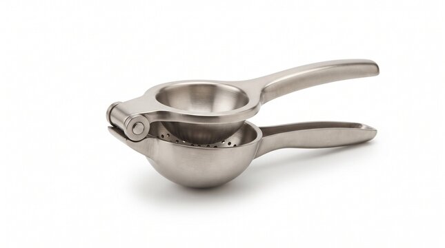Manual citrus squeezer for food preparation