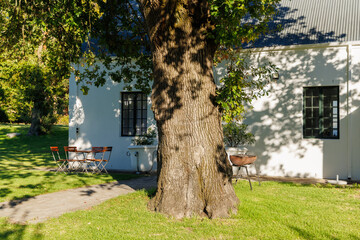 Obraz premium Small winery house in South Africa
