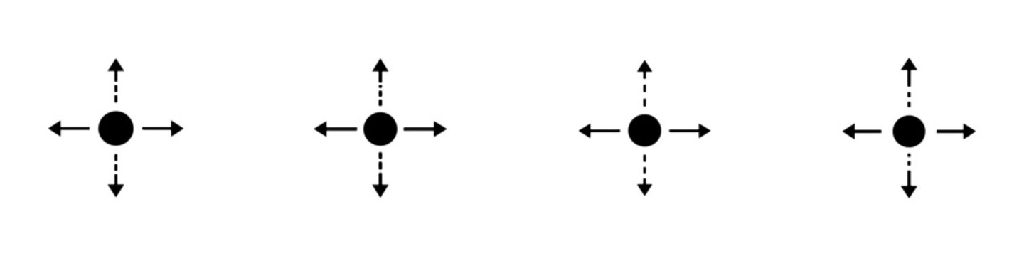 Gravity icon set featuring gravitational force, falling objects, physics concepts, and space science symbols.