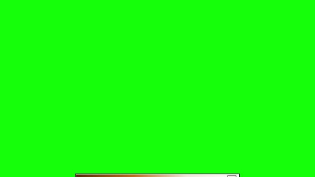 Retro dialog types HELP! I'm trapped in this error message with Got it button on green screen. Nineties pop-up aesthetic suits humorous meme edits via chroma key compositing.