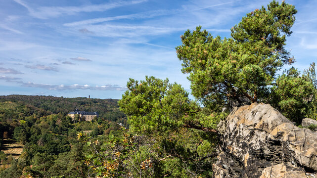 Blick auf Schlo&szlig; Blankenburg