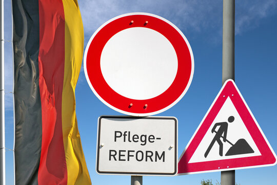 Symbolbild, Deutsche Pflegereform als politische Baustelle