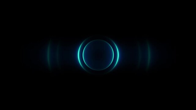 seamless 3d wireless signal waves and horizontal ripple pattern, modern technology background animation, abstract futuristic radio wave signal animation with glowing spiral lines and radar tunnel 