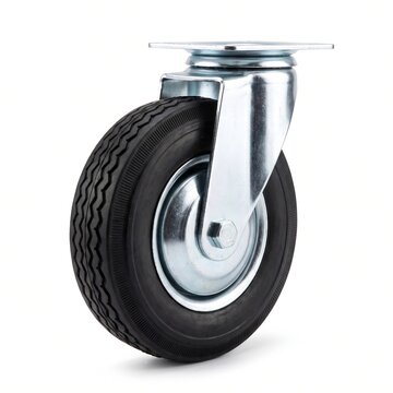 Heavy Duty Industrial Swivel Caster Wheel with Rubber Tire