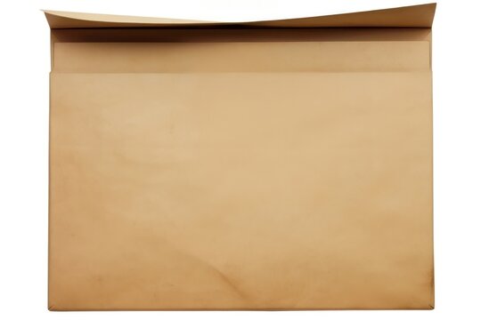 Document folder envelope paper white background.