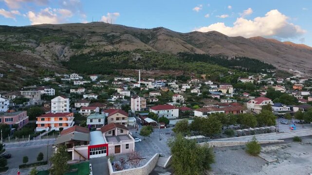 Albannien, Shkodra lake. Shkodra. Sonnenaufgang