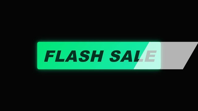Dynamic Flash Sale Motion Graphic Promo Banner