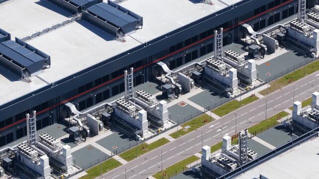 Data center facility managing power usage effectiveness and cooling