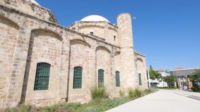 Larnaca, Cyprus, 2026,9th july, view of Zouhouri Mosque