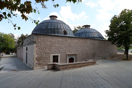 Hasbey Hamam is located in the Meram district of Konya. The bathhouse was built in 1424, during the Karamanid period.