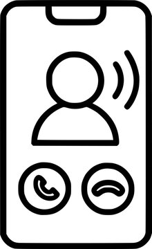 The sleek smartphone in the image features a modern design with a prominent speaker icon and two call buttons, suggesting its capability for seamless audio communication