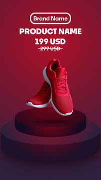 Vertical Black Friday Product Promo Animation
