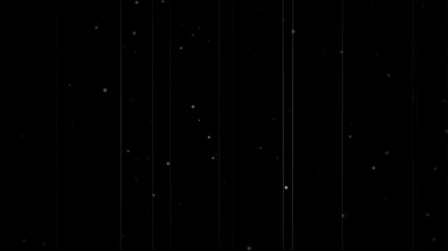 Abstract cosmic star field with vertical light streaks pattern design