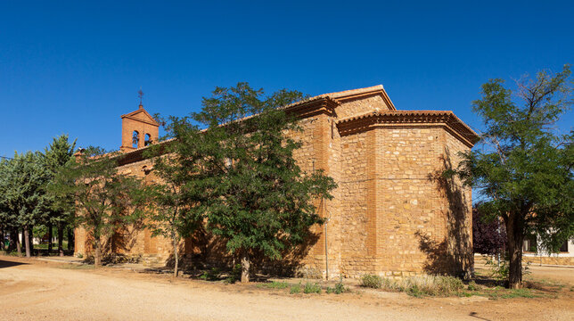 Historic Church of Ojos Negros Mining District, Teruel, Aragon, Spain