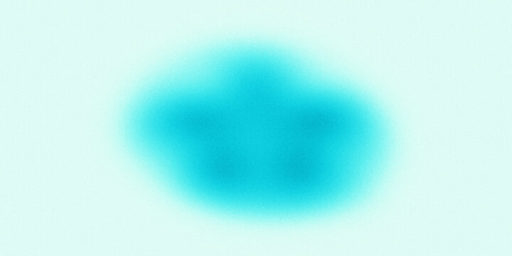 A soft, glowing blue nebula with subtle gradients and a gentle luminous aura against a pristine white background