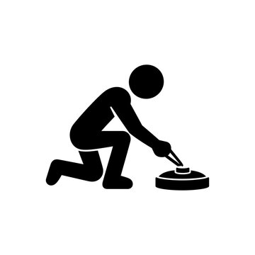 Defusing dangerous explosive landmine icon