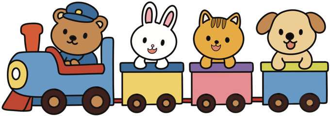 animal train © YISEUL CHOI