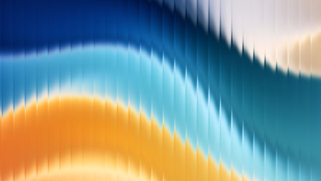 Abstract glassmorphism background with frosted fractal glass texture and smooth wavy blue teal orange gradients creating a premium modern presentation backdrop.