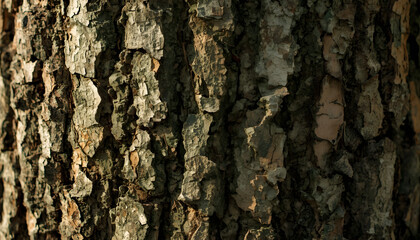 Fototapeta premium Replicating organic tree bark textures to generate accurate topographic texture