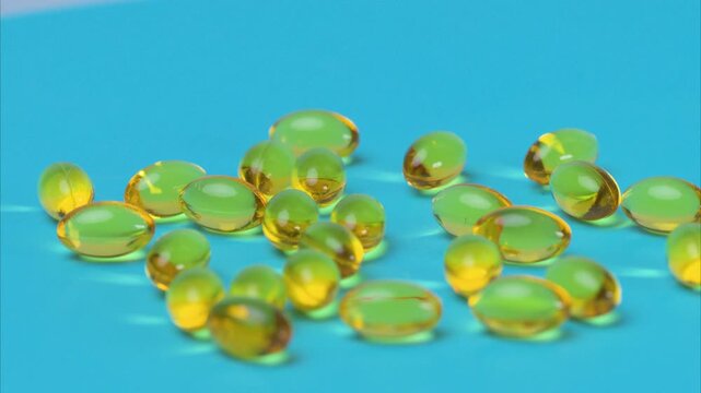 video of vitamins in a chair close-up