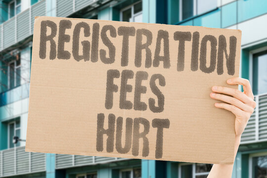 "Registration fees hurt" Annual car taxes feel expensive. TAXES. FEES. CARS. REGISTRATION. EXPENSES.
