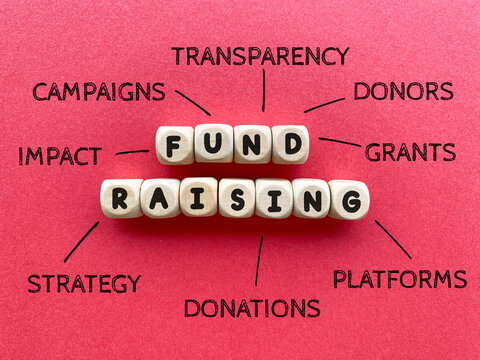 Fundraising Donations Grants and Nonprofit Campaign Concept