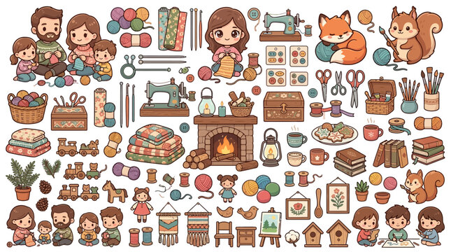 Handicrafts and Domestic Crafts Collection.