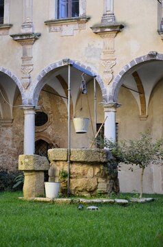 Cloister of the Convent of San Francesco d'Assisi in Caltagirone