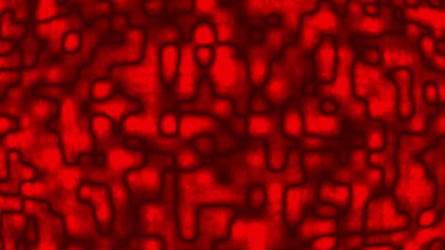 Abstract Red Cellular Pattern Texture Background