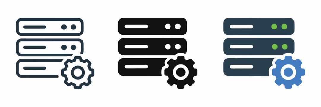 Server Configuration Settings Management Icon