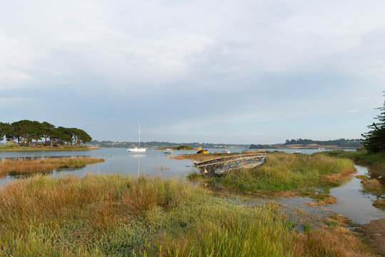 Magnifique paysage en bord de mer - Plougrescant Bretagne