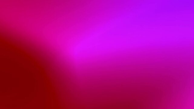 Vibrant pink and purple gradient abstract animation footage displaying smooth shifting color light motion art style