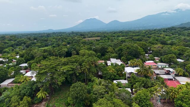 Pueblo de San Jorge en San Miguel, El Salvador