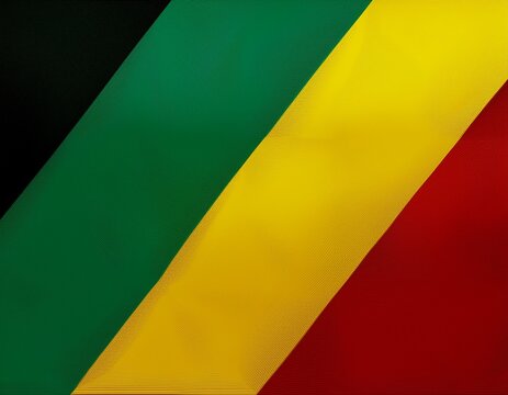 abstract texture background with color block of black green red and yellow celebrating juneteenth