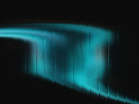 Atmospheric grainy black, undulating vertical lines, moody tech wallpaper, ideal for web design, ethereal abstract texture, luminous deep teal glow